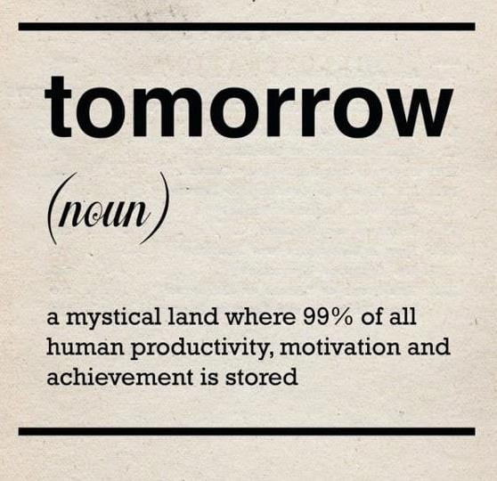 procrastination