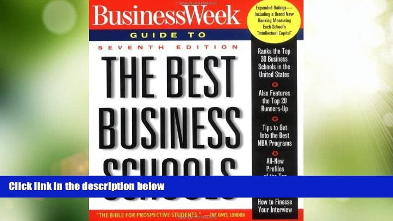 BW Guide to The Best Business Schools
