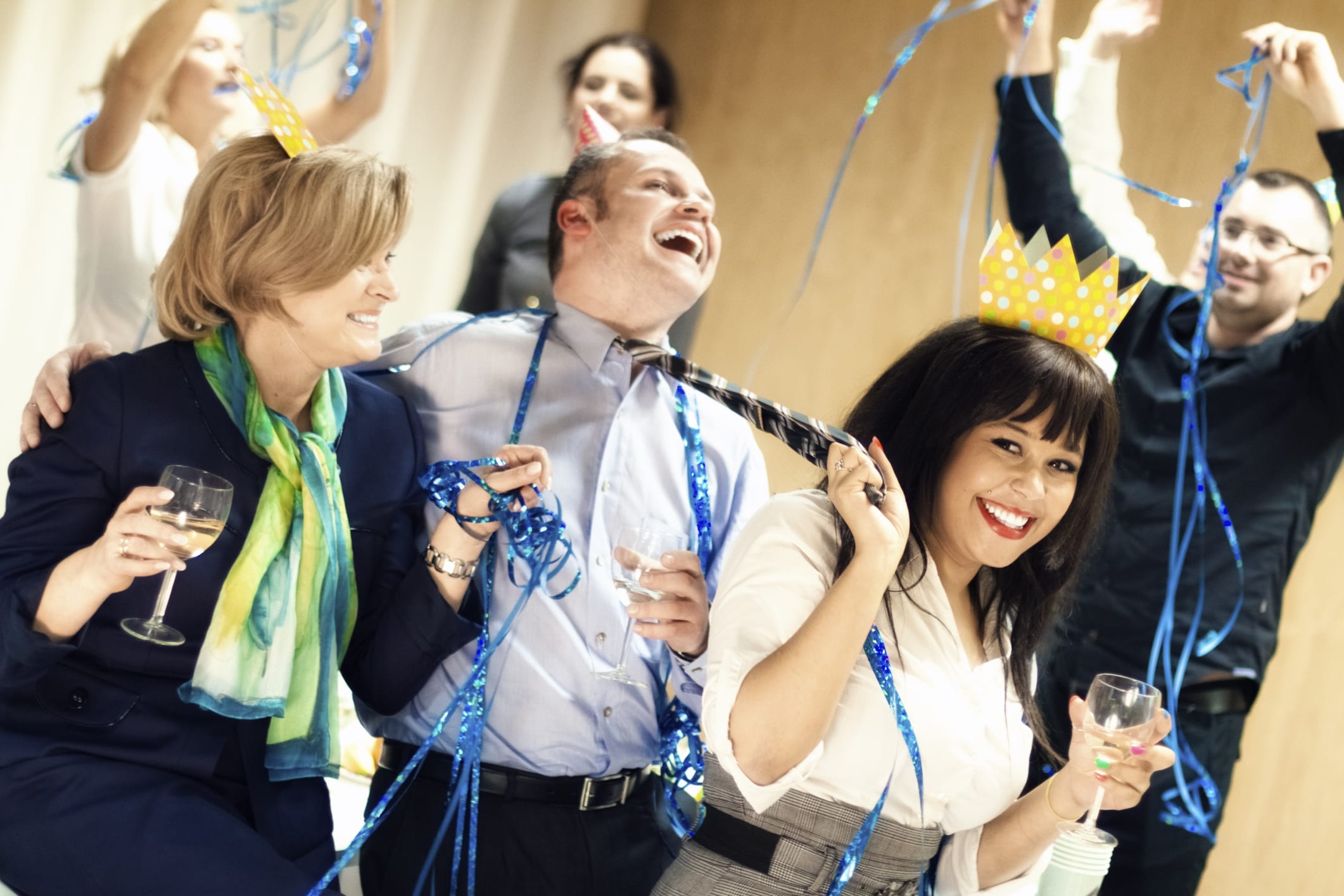 Gliding through the Office Party Gracefully